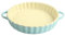 lcvtos Teglia da Forno Rotonda in Ceramica 15.5 cm con Manici – Stampo per Torta, Quiche, Lasagna, Crostate, Antiaderente, Resistente al Calore, per Forno e Microonde (Nemi)