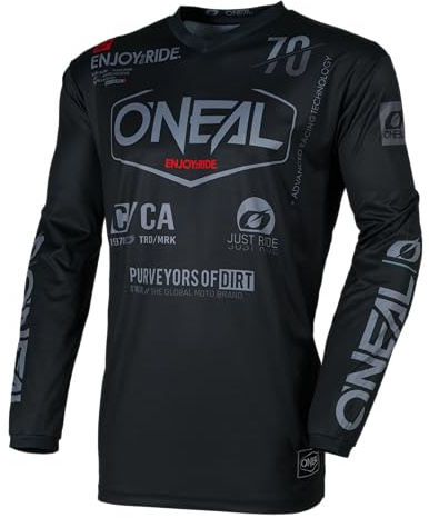 O'NEAL Herren Element Jersey Brand Skate-Shirt (1er Pack) | Atmungsaktiv trocken, volle Bewegungsfreiheit, lockerer Bike-Style, leichtes Material, komfortabler Sitz