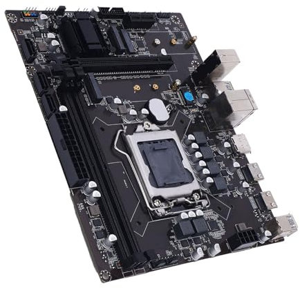 VBESTLIFE H511 Motherboard LGA 1200 per Processori della Serie 10 ° e 11th Gen, Micro ATX, Dual Channel DDR4, SATA 6GBPS/S, USB 3.0, NVME M.2, PCIE 4