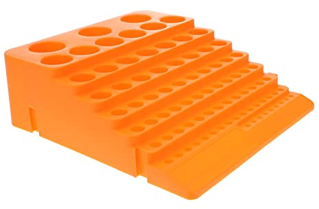 Vaguelly Porta Punte Trapano Professionale Organizer Compatto per Inserti Trapano e Fresatura Supporto per Punte Maschi e Reamer Robusta e