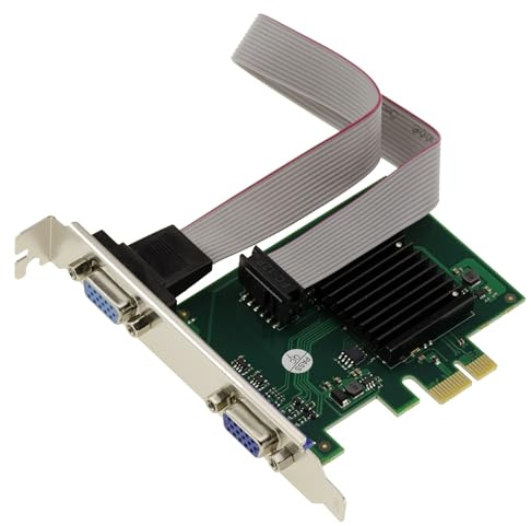 KALEA-INFORMATIQUE Scheda grafica 2 porte VGA 1080p su porta PCIe x1 con chipset Silicon Motion SM750