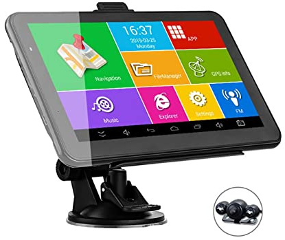 7 Zoll Auto Geographisches Positionierungs System Navigation 2 in 1 Tablet PC 16GB WiFi Navigator, Pro-Serie(Standard with Camera)