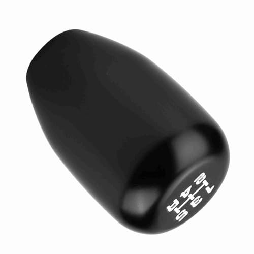 Fydun Schaltknäufe 5 Gang Auto Schaltknauf Schalthebel Stick mit 3 Adaptern 8mm/10 mm/ 12mm Auto Innenausstattung(Schwarz)