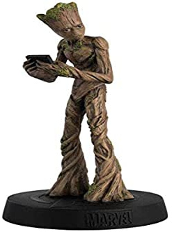 MARVEL FIGURE & MAGAZINE - GROOT (TEENAGE) 13CM