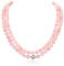 Fukugems Mala tibetana 108 perline collana donna uomo Mala pietra bracciale buddista meditazione collana, 38 inch, Gemma, Perle, quarzo