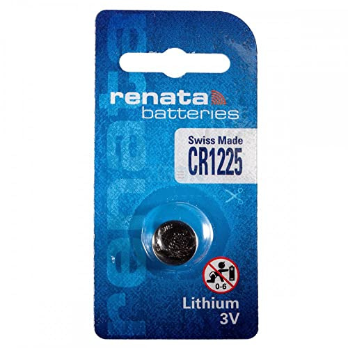 Renata BR1225 CR1225 P183 48mAh 3V Knopfzelle - 2 Stück