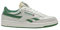 Reebok Herren Club C Revenge Vintage Sneaker, Chalk/Paperwhite/Glen Green, 35 EU