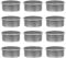 OSALADI 20Pcs Metal Tealights Cup Iron Round Votive Candle Holder Tealight Candle Container Empty Case for DIY Candle Making
