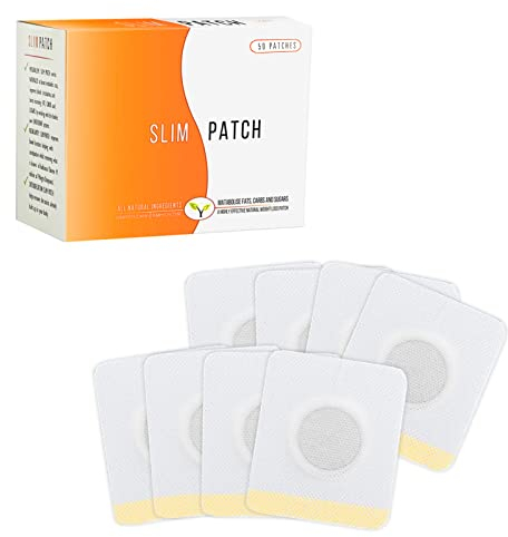 50 pcs Parches Adelgazantes, Parches Para Adelgazar, Parche para Perder Peso, para Barriga - Parches para Perder Peso con Ingredientes Naturales, Quema Grasa Rápido y Seguro - Slimming Patches