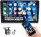 CAMECHO 1+32G Android 13 Car Stereo with Sat Navi for Opel Astra H 2004-2008/Zafira B 2005-2015 9 Inch Touch Screen Double Din Bluetooth with Backup Camera Support Mirror Link/FM RDS/WiFi/USB
