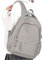 WEPLAN Sac a Dos Scolaire Fille Lycee Ados Sac à Dos Collège Cartable Loisir Sacs d'école Backpack School Bag Sacs pour Prdinateur Portable 14 Pouces Femme Garcon,Gris