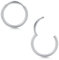Briana Williams 2pcs Hinged Nose Ring Segment Lip Helix Septum Tragus Helix Rook Earrings Piercing Clicker 20G 18G 16G