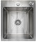Sanycasa 40 × 45 cm évier en acier inoxydable, évier de cuisine avec siphon et vidange à distance, évier anti - goutte facile d'entretien pour armoire de base 55 cm