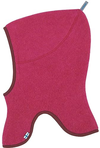 Finkid Kinder Luola Wool Sturmhaube, Raspberry-Sable, M