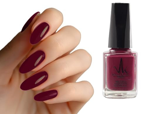 Vivien Kondor Nail Polish Vegan Friendly Nail Polish with Argan Oil from Morocco (Sangria)