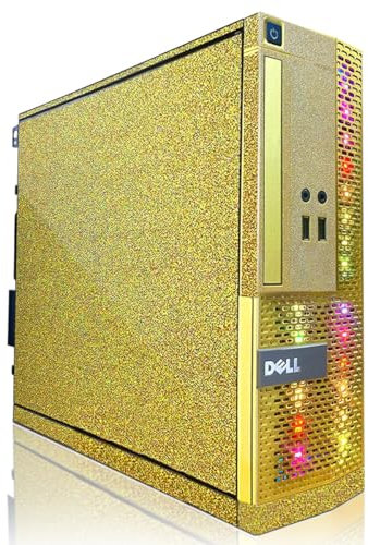 Dell Gaming PC Computer, Quad Core i5 bis zu 3.6 GHz, GeForce GTX 1030 2 GB GDDR5, 16 GB RAM, 512 GB SSD, WiFi 600 M, Bluetooth 5.0, W10P64 (Generalüberholt)