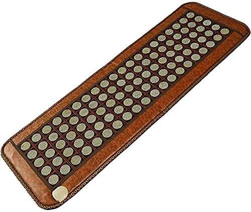 Far Infrared Heating Pad with 138 Jade Stones - Germanium Therapy Mat for Full Body Physiotherapy - Soothing Heat Therapy Bed
