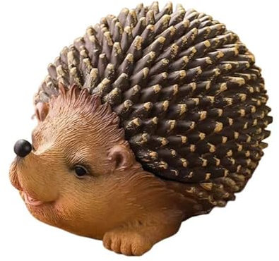 Aschenbecher aus Kunstharz mit Deckel, winddicht, Igel-Dekor-Aschenbecher für den Innen- und Außenbereich, Aschenbecher für Raucher, Schreibtisch-Raucher-Aschenbecher für Zuhause, Büro, Dekoration