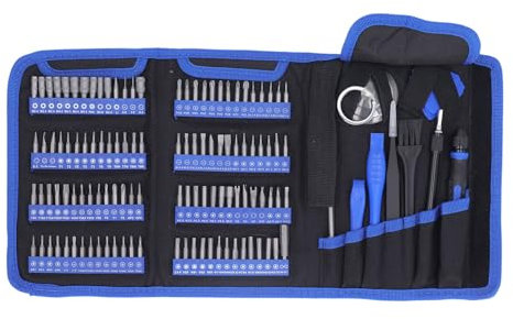 Juego De Destornilladores Magnéticos 126 En 1, Kit De Herramientas De Destornilladores De Reparación Profesional De Electrónica Con 112 Puntas De Destornillador Para Reparación De PC, Computadora Port