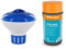 Steinbach | Dosierschwimmer Starter Kit inkl. Total Blue | 12,5 cm Ø | langsamlöslich 20 g | Poolwasser sauber und kristallklar | ideal zur Poolpflege