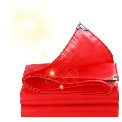 FIDSEJEONA Grande Bâche de Protection 5.5x1m, Légère en Plastique Polyéthylène, Bâche Imperméable de D'épaisseur, pour Meubles de Jardin Extérieurs Toiture Bois de Chauffage