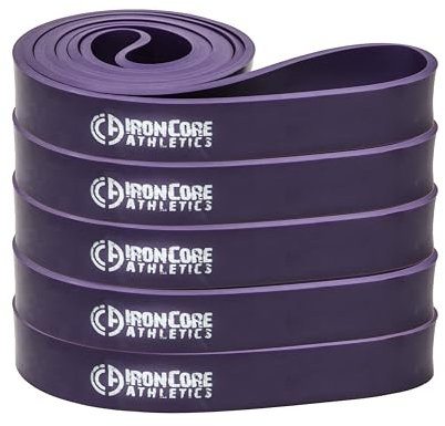 Iron Core Athletics Klimmzughilfsbänder, langlebig, 18 - 36 kg, für den professionellen Einsatz, ideal für Trainer, Militärtraining, Kraftaufbau und Team-Workouts