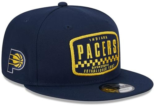 New Era Indiana Pacers 9FIFTY Rally Drive Snapback Cap Verstellbare Mütze Blau, Blau, Einheitsgröße