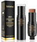 2 In1 Stick per Contorno Con Pennello, Stick Bronzer in Crema, Contouring Viso bastone, Matita per Schiarire Il Viso, per Guance, Occhi, Labbra e Tipi di Pelle