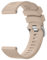 Wanme 20mm Bracelet Compatible avec Garmin Vivoactive 5/Vivoactive 3/Vivomove Sport/Venu Sq 2/Venu/Venu Sq, Classic Stripe Texture Design, Silicone Bracelet pour Forerunner 645/245 (Thé à Lait)