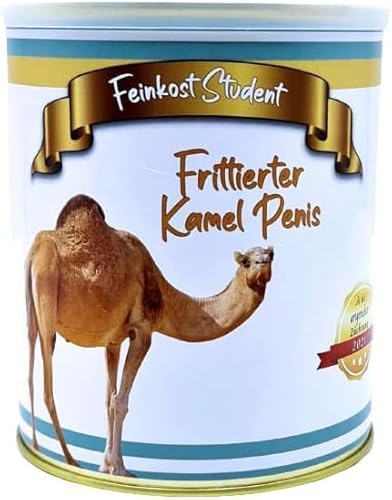 AnyCakes Frittierter Kamel Penis aus der Dose Scherzarktikel, Lustige Geschenkidee, Party-Brüller, Spaßgeschenk, Halloween, Geburtstagsgeschenk (Kamel Penis)