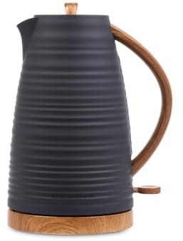 Morphy Richards Clay 1.7L Jug Kettle, 3kw Rapid Boil, Water Level Indicator, Dry Boil Protection, 360 Degree Base, Build-in Cord Storage, Flint, 103101