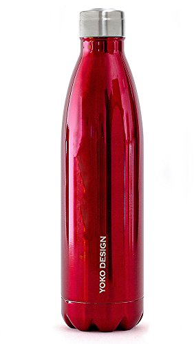 Yoko Design - BOUTEILLE ISOTHERME 750 ML ROUGE