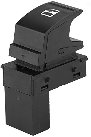 Interruttore Alzacristallo, Interruttore Finestrino Nero Per Mk5 / Per/Per/Per B6, Interni Auto Finestra Pulsantiera Interruttore Alzacristalli Elettrico