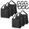 EMART Heavy Duty Sandbag - Photo Video Studio Stage Film Weight Bags for Light Stands Boom Arms Tripods - 6 Pack (Black)