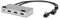 LMP USB-C Attach Dock ProStand 4K, USB-C, 3X USB 3.0, HDMI, Mini-DP, Gigabit, 2X USB-C, Silber