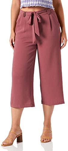Only ONLWINNER Palazzo Culotte Pant Noos Wvn Pantaloni, Marrone Rosa, 42 Donna