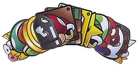 Paladone Super Mario Fun Fact PP8051NN Lot de 20 sous-Verres sous Licence Officielle Nintendo Multicolore Taille Unique