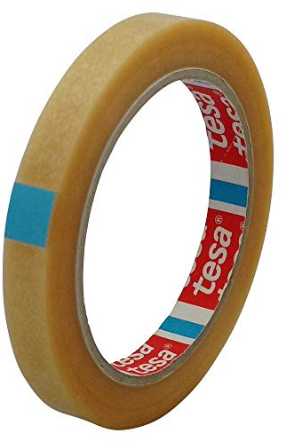 12 Stk. Klebeband Markierungsband tesafilm 4204 PVC, 12mmx66m, transparent/Ideal für Tischabroller und Beutelverschlußmaschinen