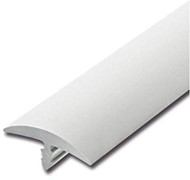 Stegkante, Schutzkante, Stoßkante, Kantenschutz aus PVC für 29mm Plattenstärke in Schwarz, Weiß (Weiß)