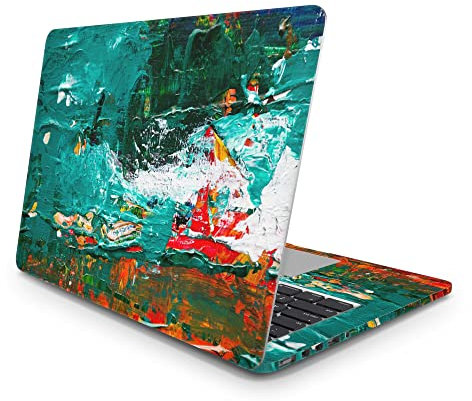 Sticker Master Abstract Acrylic Laptop Vinyl Sticker Skin Cover 13 14 15 Inch Notebook Decal for MacBook Asus Acer Hp Lenovo Huawei Dell Ms Toshiba 14 inch (35x26 cm)