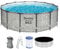 Bestway 5619D-5 Set Piscina Fuori Terra Steel Pro MAX Rotonda da 427x122 cm