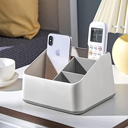 Migao coffee Remote Control Holder,Remote Holder Caddy Organizer for Bed Table TV Pencil Pen Desk Remote Control Holder Caddy Tray Basket for Desk Table Office