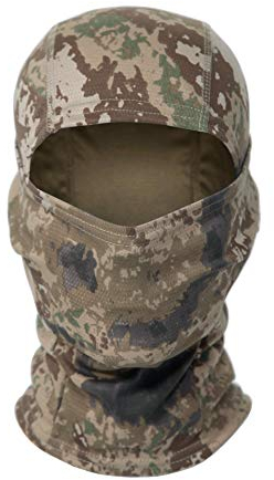 Bessy shop Camo Gesichtsmaske,Balaclava Tarnung Vollmaske Winddicht Leicht Balaclavas Sturmhaube UV-Schutz Sturmhaube für Herren Damen Outdoors Sport Motorrad Fahrrad Ski Jagd Militär Taktischer
