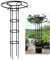 Obélisque de jardin porte - plantes d'escalade en plein air 90cm 120cm 150cm 180cm 210cm | porte - raisins de jardin ombrelle robuste, tomate, pois | cage de soutien floral ( Size : 210cm/6.9ft )