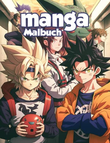 Manga Malbuch: Tauchen Sie ein in die Welt der japanischen Comics