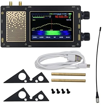 Yklhsocneg Malachite-DSP1 SDR Kurzwelle Ersatzteile Zubehör 1.10C 3.5 50KHz-2GHz Malachit DSP SDR Radio Empfänger W/Erweiterte Version für 2 Antennen
