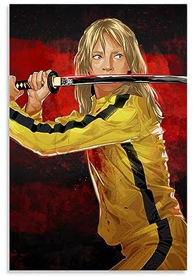 KHAMEO Kill Bill Poster (2) Leinwand-Poster, dekoratives Gemälde, Leinwand-Wandposter und Kunstdruck, modernes Familienschlafzimmer-Dekor-Poster, 30 x 45 cm