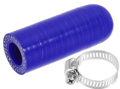 QUARKZMAN 1 Ensemble 14mm ID Silicone Liquide Refroidissements Bouchon w/Pince pour Liquide Refroidissements Chauffage Bleu
