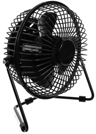 Gadpiparty Ventilatoren Fürs Büro Usb-lüfter Tragbarer Usb- Intelligenter Usb-uhrenventilator Tragbarer Sommerfan Led Reisen Schmiedeeisen