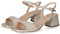 Unisa Damen Sandaletten Kirk_24 Gold Synthetik 37